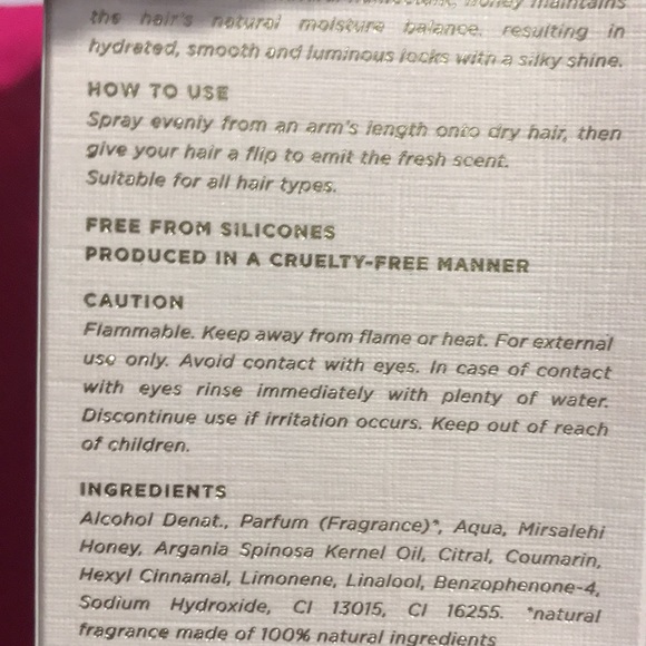 GISOU honey infused hair perfume NEW BNIB SEALED hair perfume - Picture 6 of 10